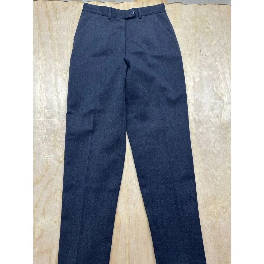 Vintage Giorgio Armani Women's 46 Italy Black Dress Pants 100% Lana (US 10) EUC